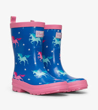 Load image into Gallery viewer, Unicorn Shiny Gumboots