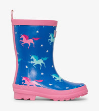 Load image into Gallery viewer, Unicorn Shiny Gumboots