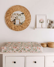 Load image into Gallery viewer, Fitted Bassinet & Change Mat Cover - Wattle