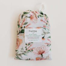 Load image into Gallery viewer, Fitted Bassinet & Change Mat Cover - Wattle