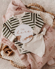 Load image into Gallery viewer, Woodland & Cocoa Reversible Milestone Cards