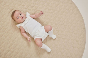 White Rib Singlet Onesie