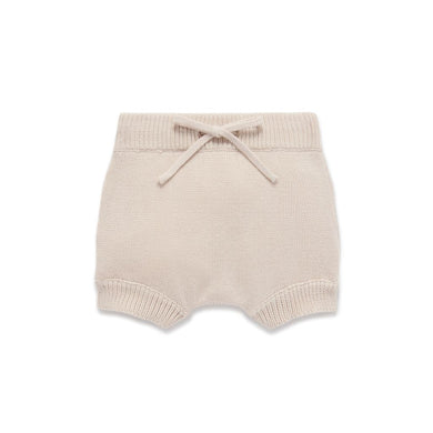 Oatmeal Knit Shorts