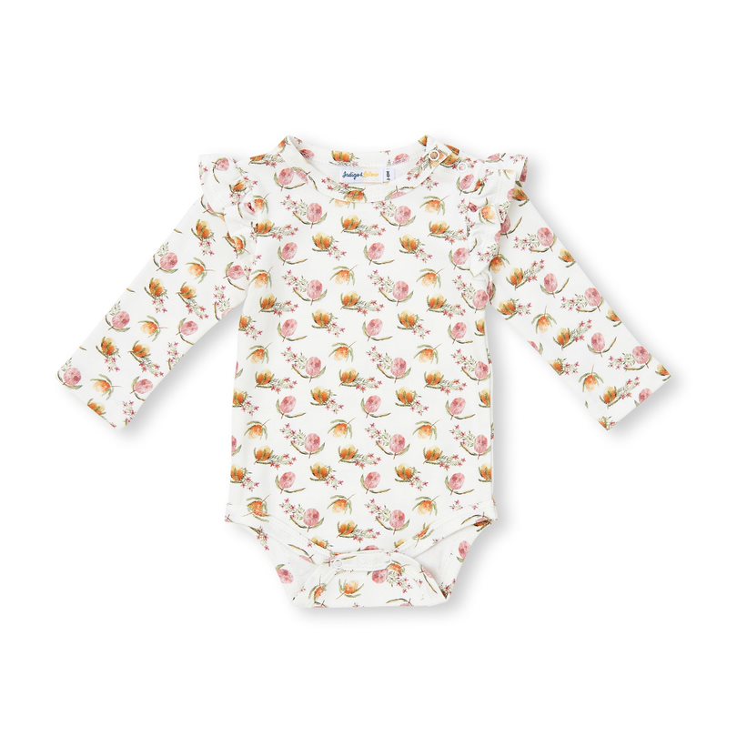 Banksia LS Ruffle Bodysuit