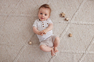 Oatmeal Knit Shorts