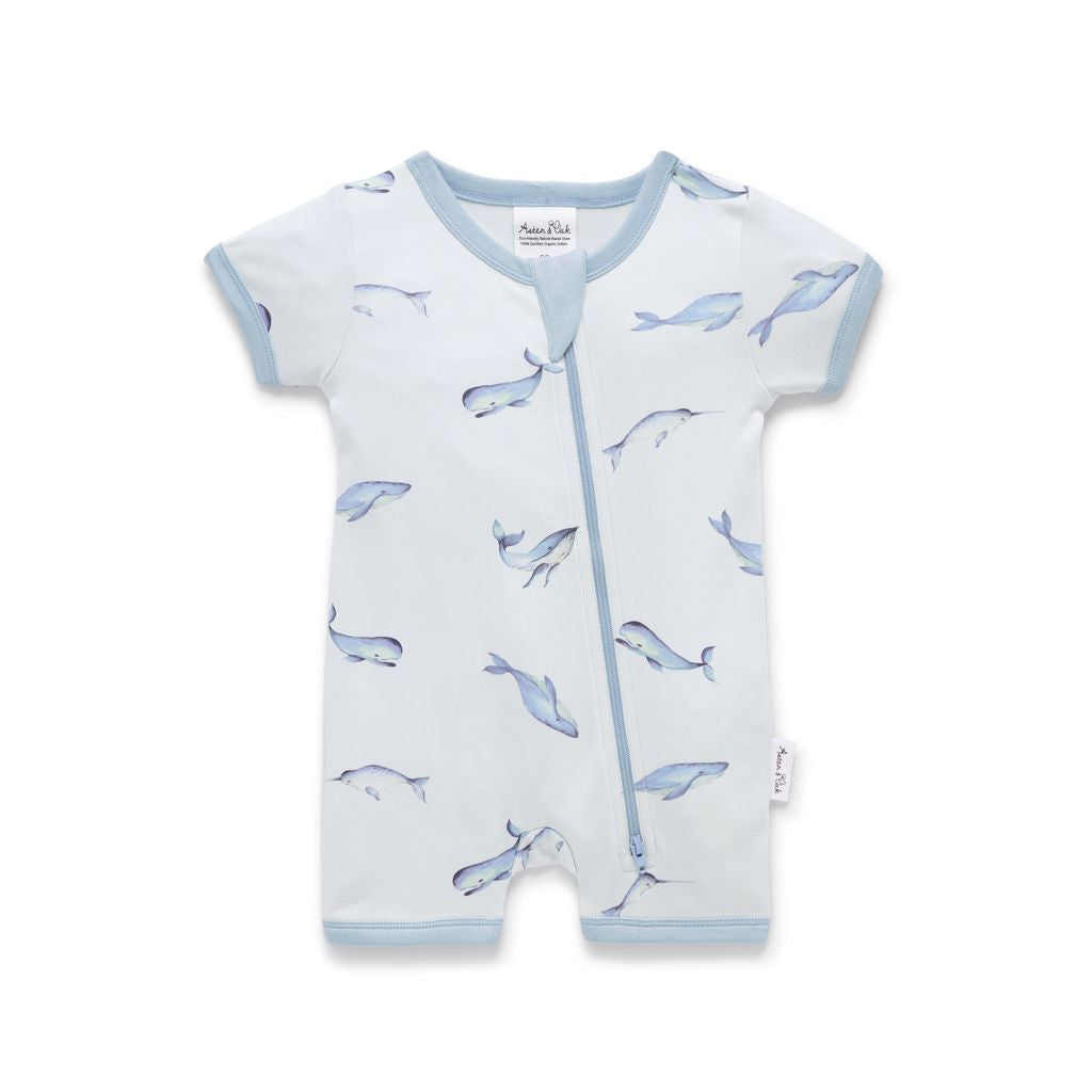 Under The Sea Zip Romper