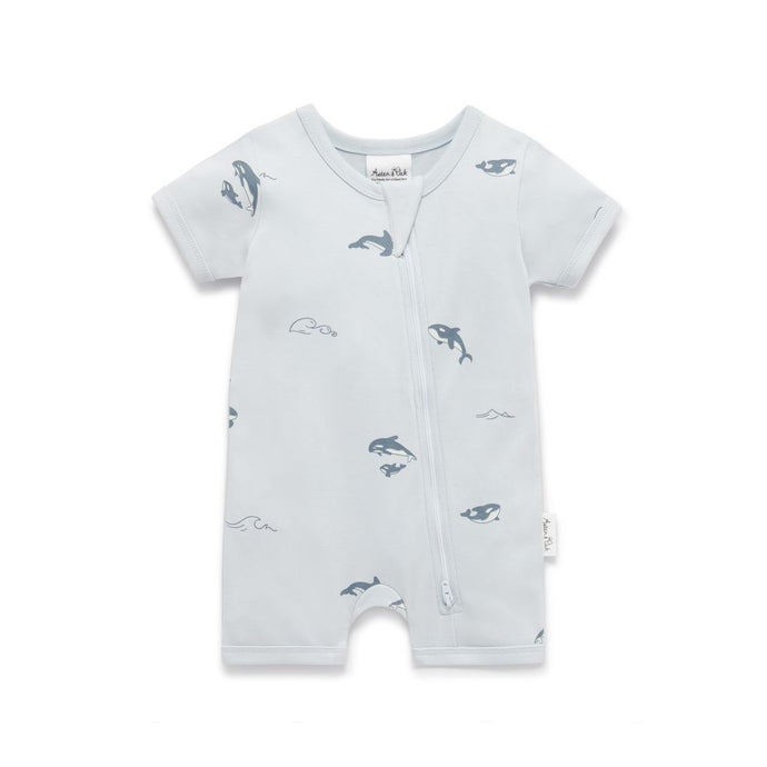 Orca Zip Romper