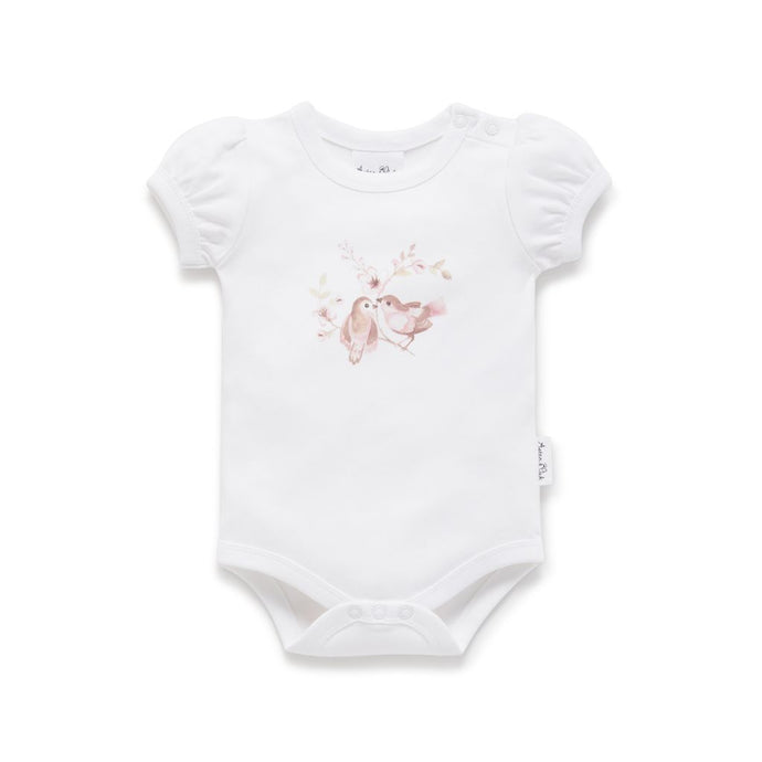 Blossom Print Puff Onesie