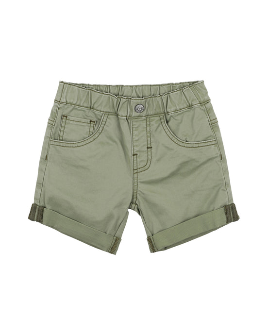 Lizard Twill Shorts - Olive