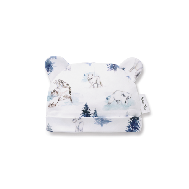 Snow Animals Bear Hat