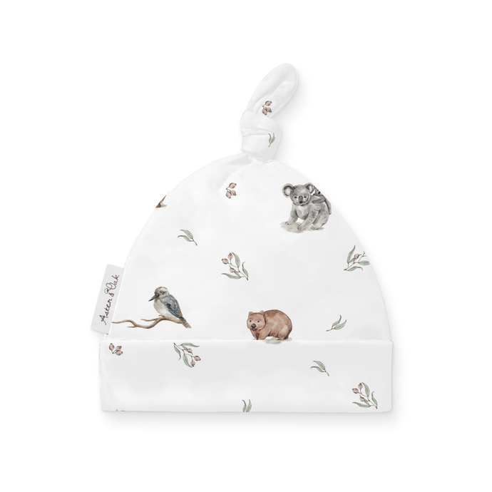 Native Animals Knot Hat