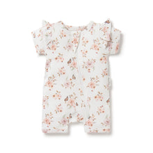 Load image into Gallery viewer, Butterfly Zip Romper