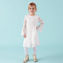 Load image into Gallery viewer, Alice L/S Lace Dress - Ivory