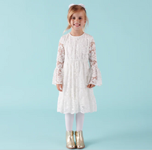 Load image into Gallery viewer, Alice L/S Lace Dress - Ivory