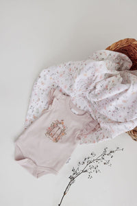 Secret Garden Print Onesie