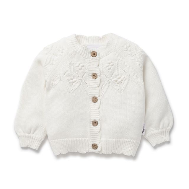 Ivory Knit Cardigan