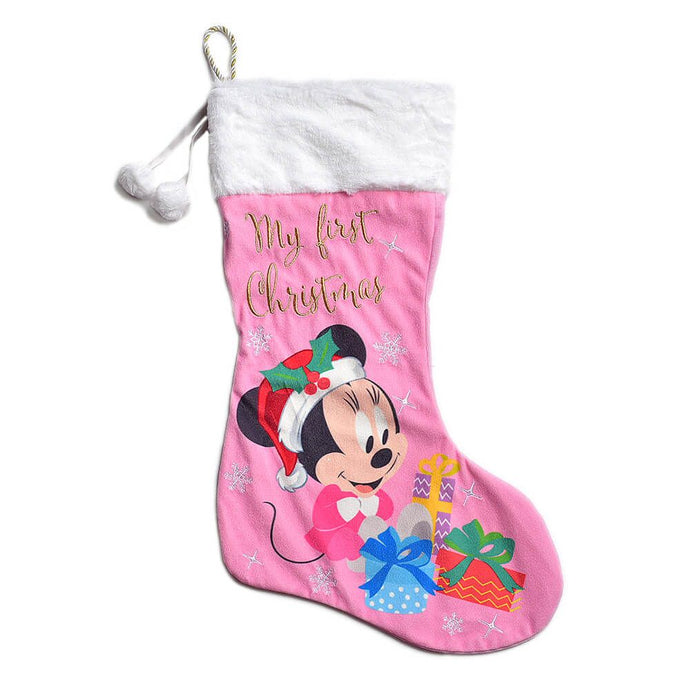 Minnie Mouse - 'My First Christmas' Stocking