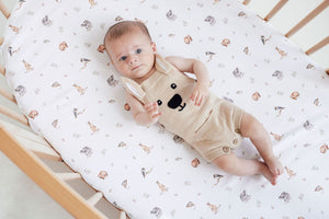 Taupe Kangaroo Knit Romper