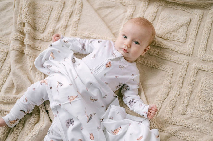 Native Animals LS Zip Romper