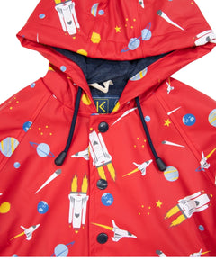 Space Rocket Raincoat