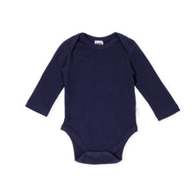 Load image into Gallery viewer, Jesse L/S Onesie - Ribbed Navy Blue