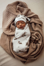 Load image into Gallery viewer, Diamond Knit Baby Blanket - Hazelnut