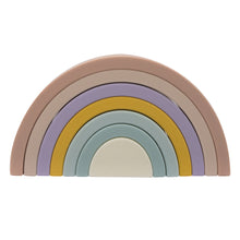 Load image into Gallery viewer, Silicone Rainbow Puzzle - Rose