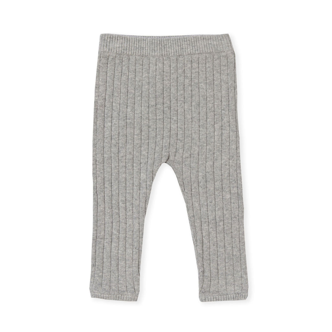 Lane Knit Leggings - Grey