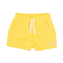 Load image into Gallery viewer, Yellow Terry Shorts
