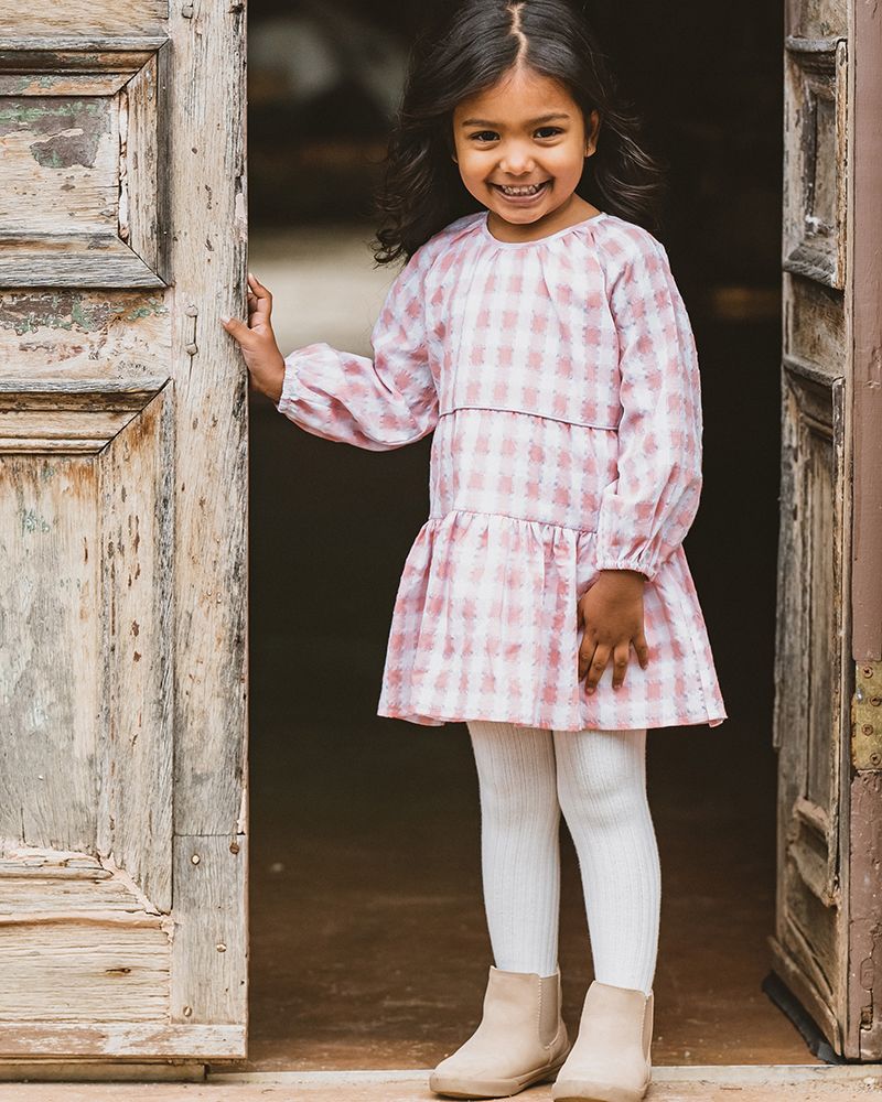 Everglade Gingham Dress