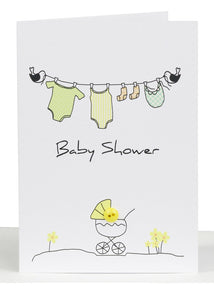 Baby Greeting Card Baby Shower - Large
