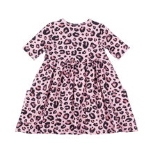 Load image into Gallery viewer, Pink Leopard Faye Dress
