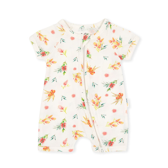Grayson Short Romper - Flora