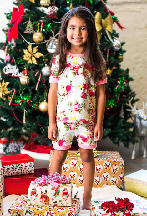 Pretty Santa PJ Set