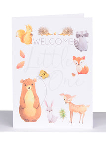 Baby Greeting Card Neutral - Large