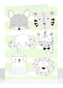 Baby Greeting Card Neutral - Small