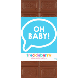 Oh Baby - Chocolate Message Block