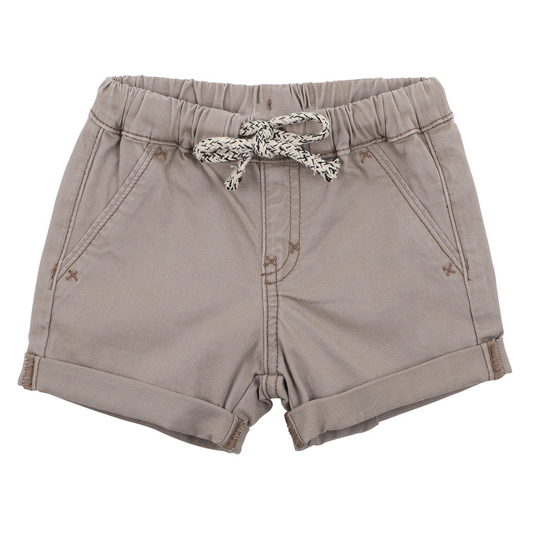 Stone Twill Shorts