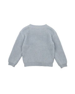 Blue Rib Jumper