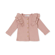 Load image into Gallery viewer, Harper Cardigan - Ribbed Ash Rose