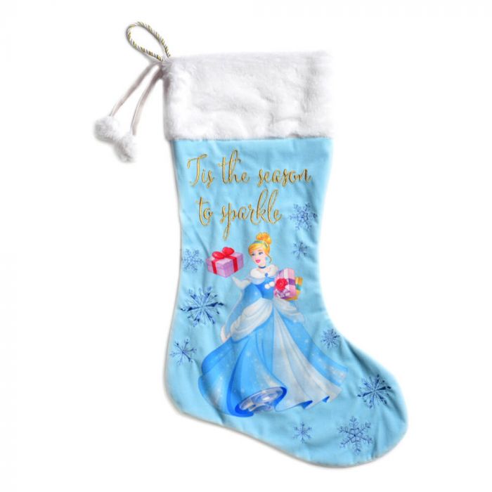 Princess Christmas Stocking - Cinderella 'Season to Sparkle'