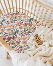 Load image into Gallery viewer, Fitted Bassinet &amp; Change Mat Cover - Australiana