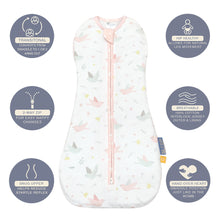 Load image into Gallery viewer, Smart Sleep Zip Up Swaddle 0-3mths 0.2TOG - Ava