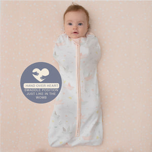 Smart Sleep Zip Up Swaddle 0-3mths 0.2TOG - Ava