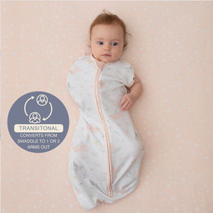 Smart Sleep Zip Up Swaddle 0-3mths 0.2TOG - Ava