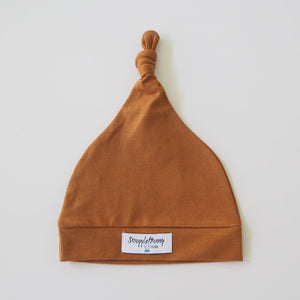 Knotted Beanie -Bronze
