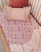 Load image into Gallery viewer, Fitted Cot Sheet - Blossom