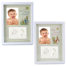 Load image into Gallery viewer, Peter Rabbit Baby Hand/Foot Clay Frame Set