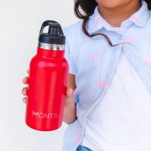 Load image into Gallery viewer, MontiiCo Mini Drink Bottle - Cherry