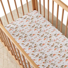 Load image into Gallery viewer, Fitted Cot Sheet - Dino